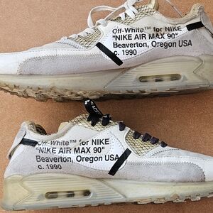 Size 12- Nike Air Max 90 xOFF-WHITE The Ten 2017
